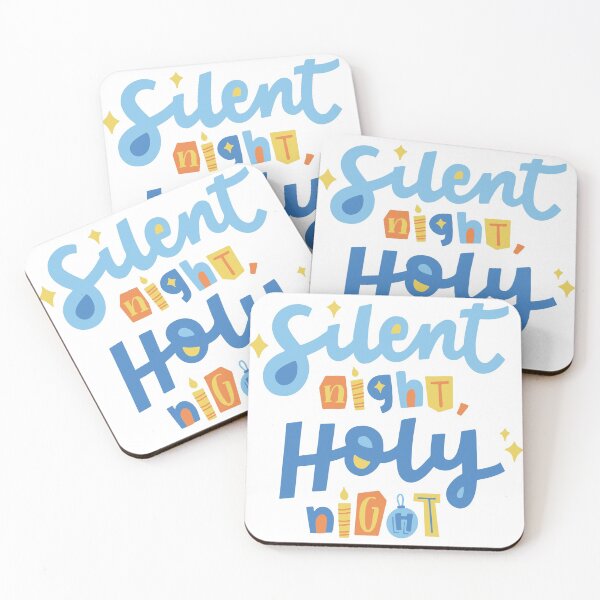 Item preview, Silent Night Holy Night Quote | Best GRD Designs designed and sold by Best-GRD.