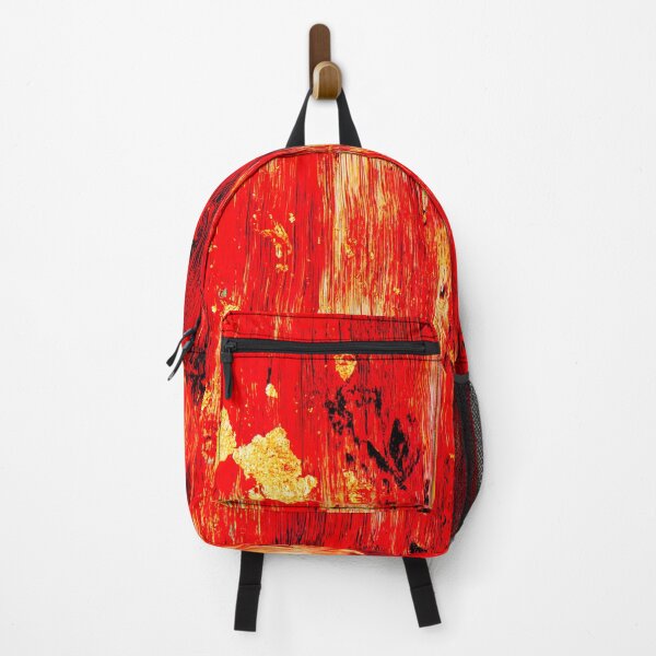 Item preview, Bright Red Gold Black Textured Abstract Art designed and sold by fowons.