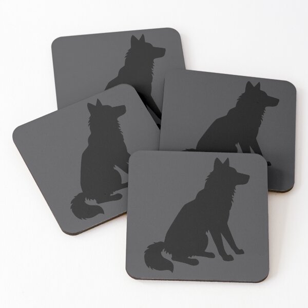 Item preview, Grey and Black Husky Silhouette  designed and sold by cgroenewald.