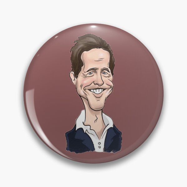 Item preview, Hugh Grant Love Realmente dibujos animados designed and sold by TwistedHairCo.