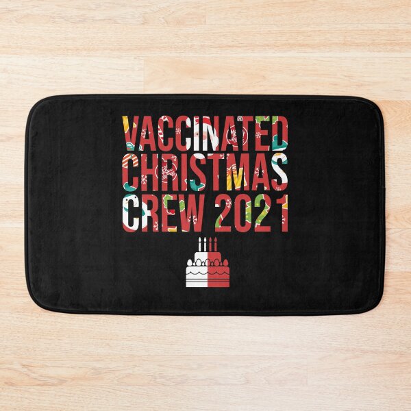 Item preview, Vaccinated Christmas Crew 2021 cool for family  designed and sold by Mehdi Art.
