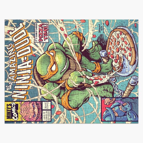 Teenage Mutant Ninja Turtles Pizza 500 Piece Jigsaw Puzzle