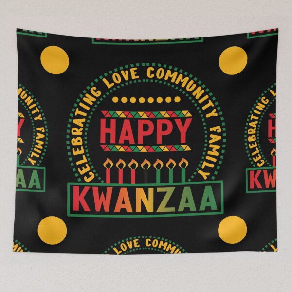 Item preview, Happy Kwanzaa - Kwanza Principles - Umoja, Kuumba designed and sold by Luvjesus2.