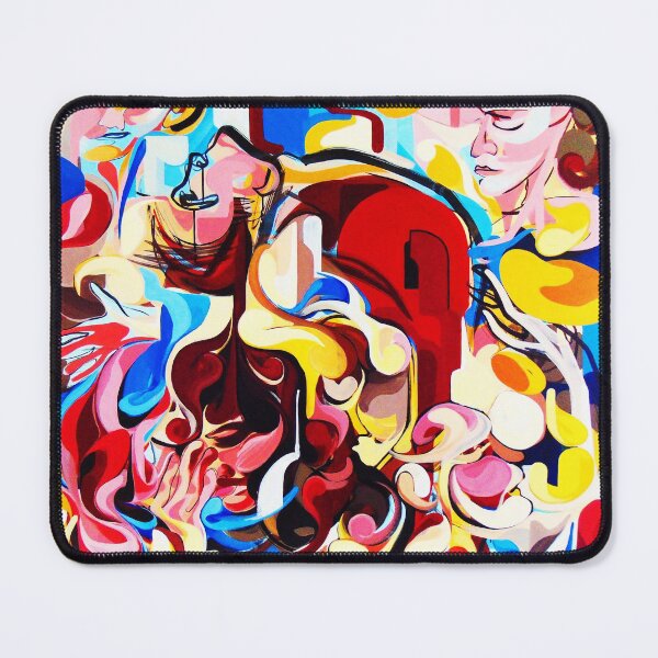 Item preview, Expressive Abstract People Music Composition painting designed and sold by CatarinaGarcia.