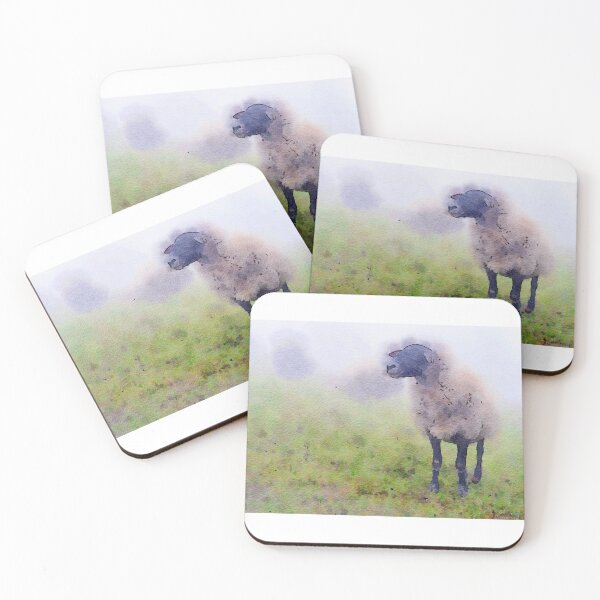 Item preview, Sheep watercolor designed and sold by Lexpixelart.