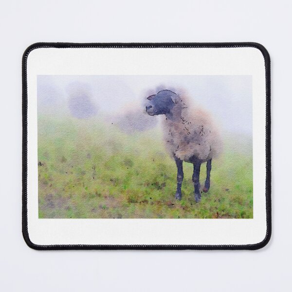 Item preview, Sheep watercolor designed and sold by Lexpixelart.