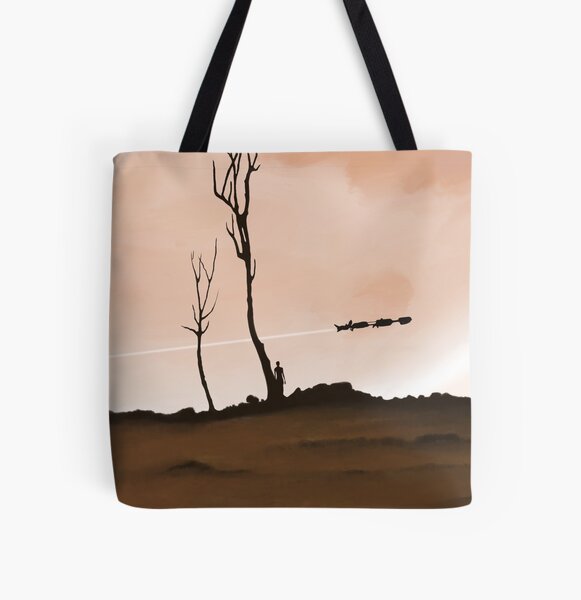 Leaving Tote bag doublé