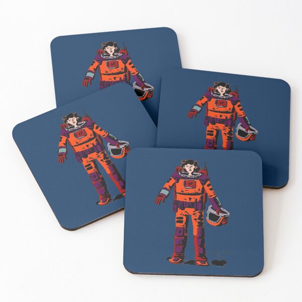 Item preview, Lady Astronaut designed and sold by NunoNevesComics.