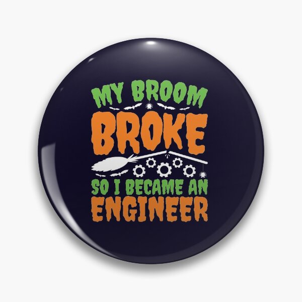 Artikelvorschau, Engineer Halloween Mein Besen brach So wurde ich ein Ingenieur entworfen und verkauft von jaygo.