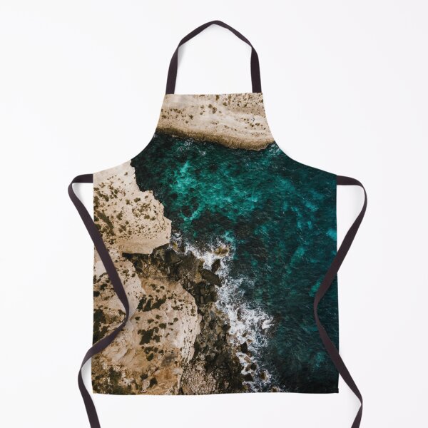 Item preview, Blue Ocean Rocky Waves designed and sold by yousseftalat2.