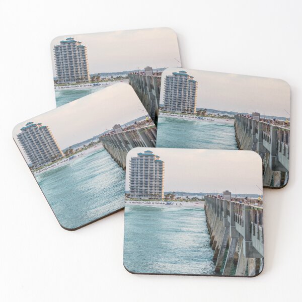 Item preview, Navarre Beach Fishing Pier Early Morning designed and sold by mljdwhite.
