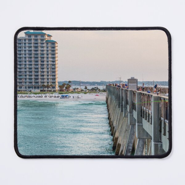 Item preview, Navarre Beach Fishing Pier Early Morning designed and sold by mljdwhite.
