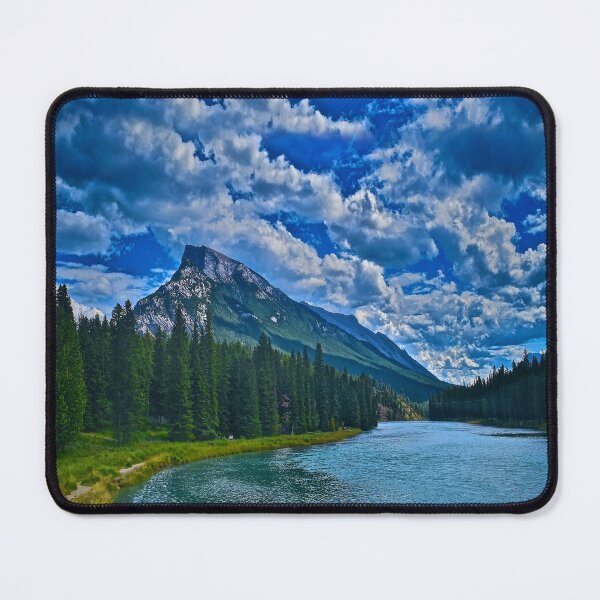 Item preview, Bow River and Mount Rundle Banff designed and sold by CathalDevlin.