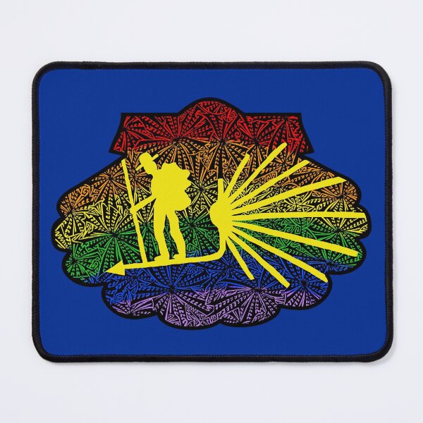 Item preview, Way of St. James pilgrims - rainbow designed and sold by TanTrisTani.