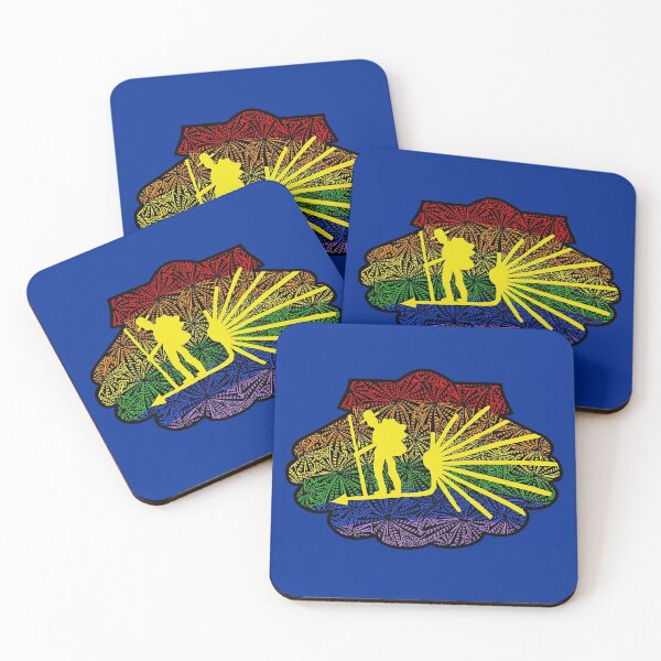 Item preview, Way of St. James pilgrims - rainbow designed and sold by TanTrisTani.
