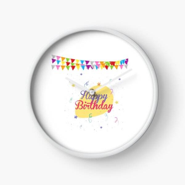 Item preview, Happy birthday with the rainbow flags  designed and sold by Hinny8.