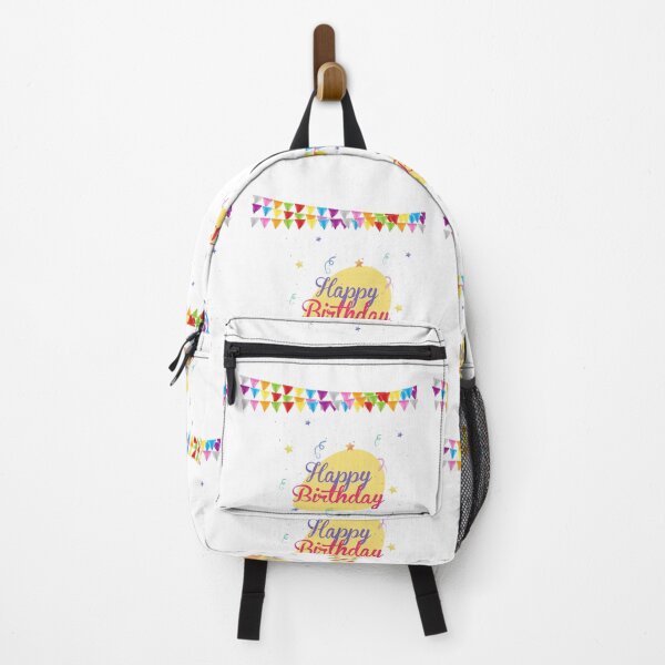 Item preview, Happy birthday with the rainbow flags designed and sold by Hinny8.