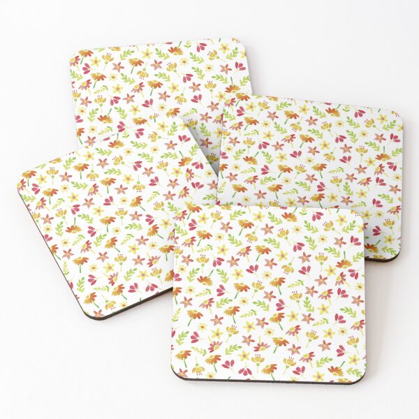 Item preview, little watercolor flowers designed and sold by chiara-de-david.