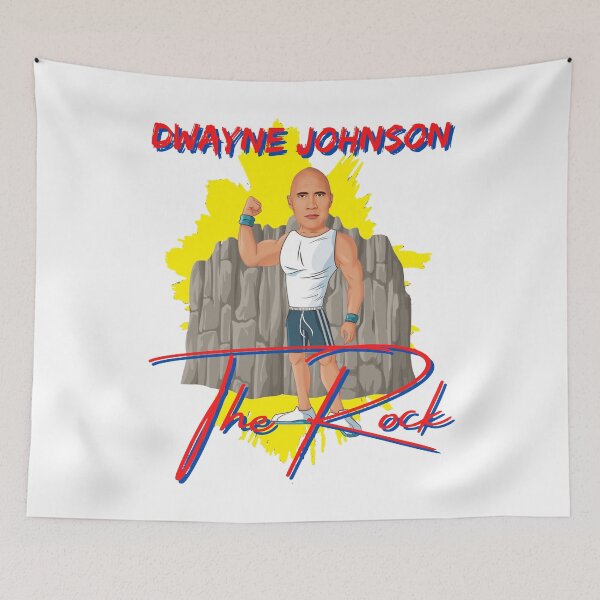 Artikelvorschau, Dwayne Johnson entworfen und verkauft von DrawingAndText.
