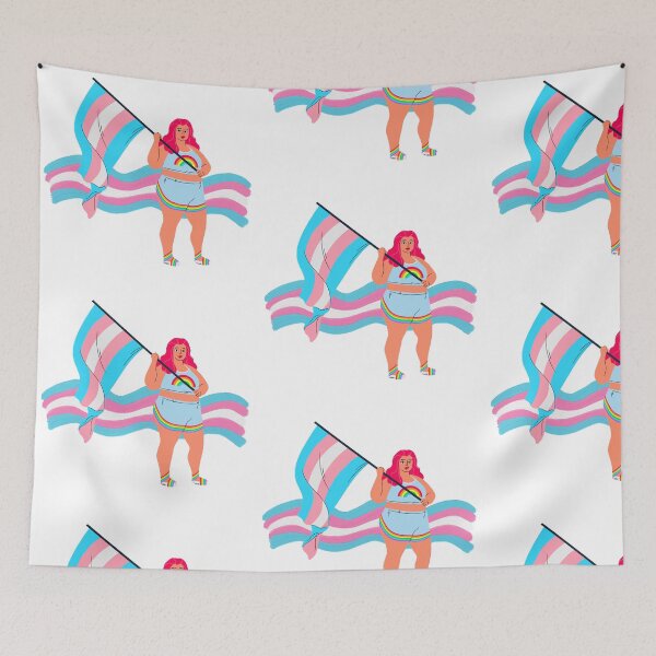 Item preview, Trans Woman Pride  designed and sold by JadeRiverImages.