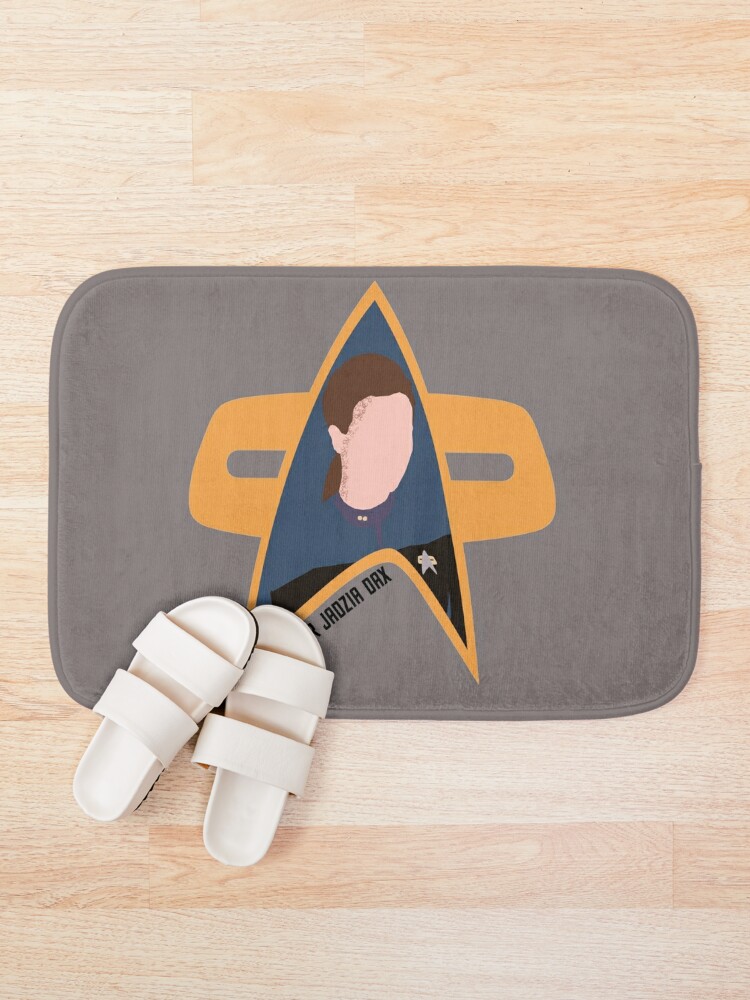 USS Enterprise Star Trek Bath Mat by lighthouse-art