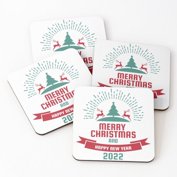 Item preview, Merry Christmas & Happy New Year 2022 designed and sold by BLKHAS.