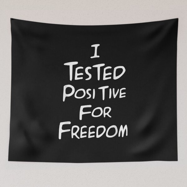 Item preview, I Tested Positive for Freedom Funny Quote Saying T-Shirt designed and sold by shop   luisant.
