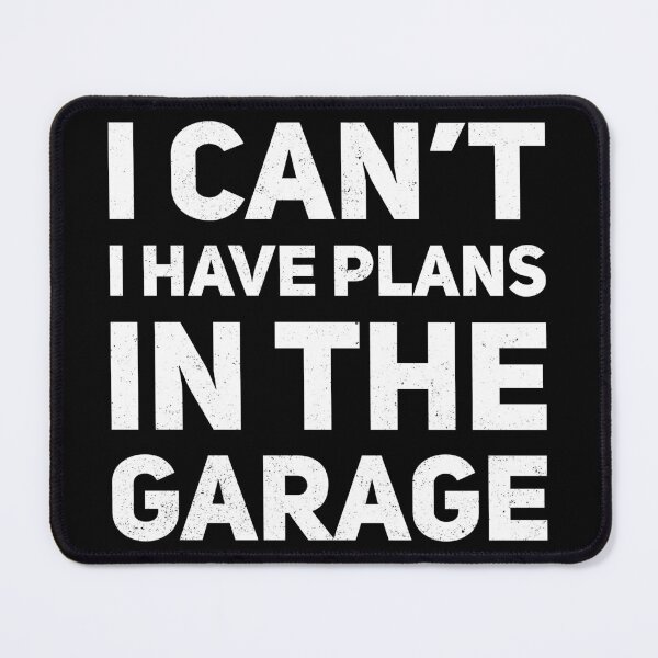 Item preview, i cant i have plans in the garage Funny Car Mechanic old vintage design   designed and sold by Pexilus.