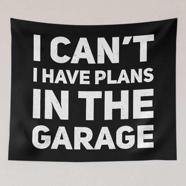 Item preview, i cant i have plans in the garage Funny Car Mechanic old vintage design   designed and sold by Pexilus.