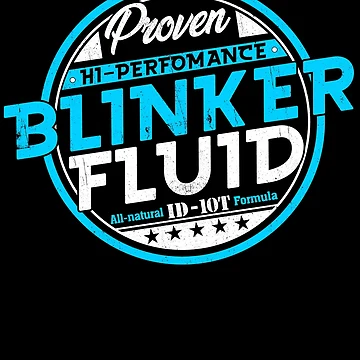 Imagen de la obra High Performance Blinker Fluid Carguy Funny Blinker Fluid Gear de DynamicDesign