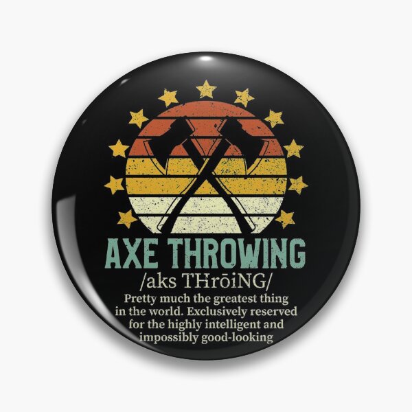 Item preview, Axe Throwing Funny Fake Definition Hatchet & Ax Thrower designed and sold by hoangminhSHOP.