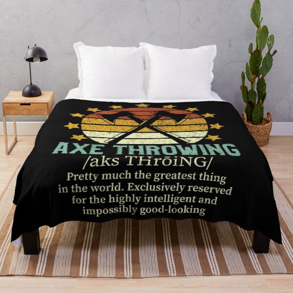 Item preview, Axe Throwing Funny Fake Definition Hatchet & Ax Thrower designed and sold by hoangminhSHOP.