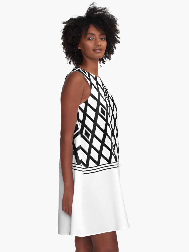 Alternate view of Diamond Decorative A-Line Dress