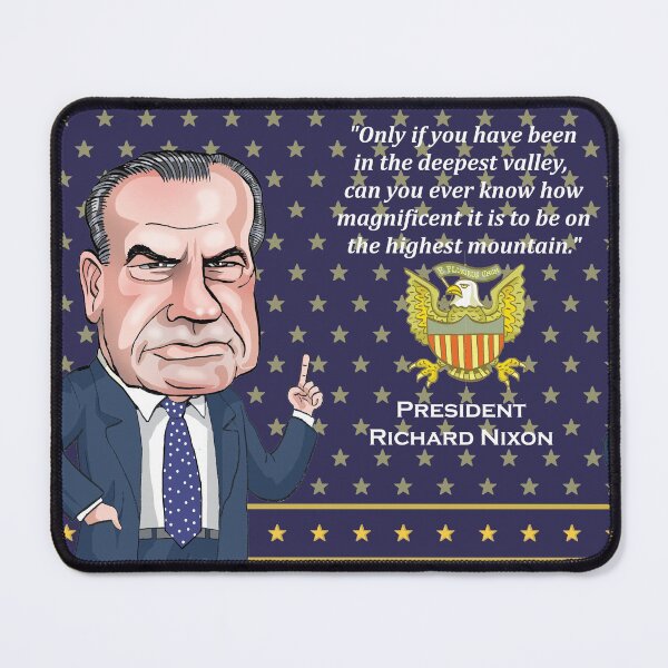 President Richard Nixon Mouse Pad