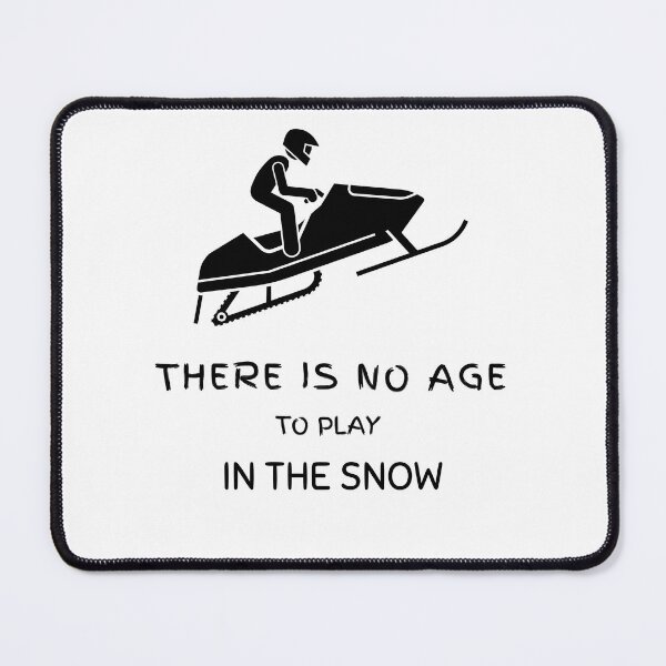 Item preview, There is No Age To Play In The Snow Snowmobiling Classic Unisex T-Shirt designed and sold by The-Muse.