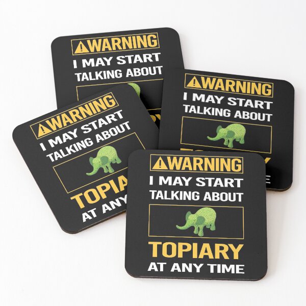 Item preview, Funny Warning Topiary designed and sold by ArydeaNoriega.