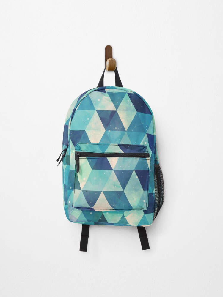 Thumbnail 1 of 3, Backpack, Triangles Pattern designed and sold by studioVII.