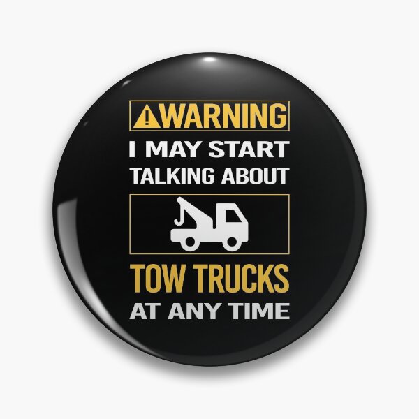 Item preview, Funny Warning Tow Truck Trucks designed and sold by ArydeaNoriega.