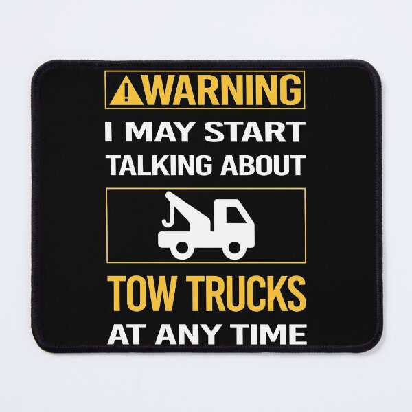 Item preview, Funny Warning Tow Truck Trucks designed and sold by ArydeaNoriega.