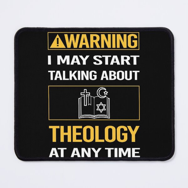 Item preview, Funny Warning Theology Theologian Theologist designed and sold by ArydeaNoriega.