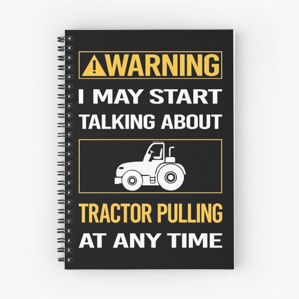 Item preview, Funny Warning Tractor Pulling designed and sold by ArydeaNoriega.