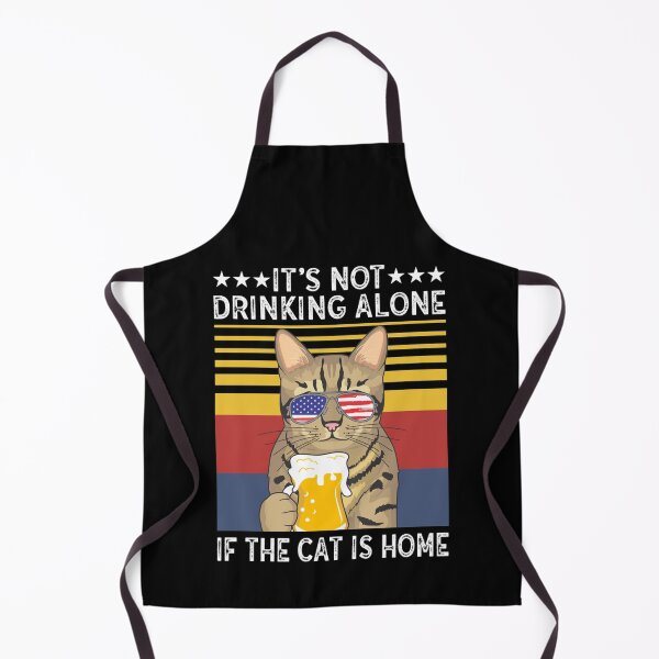 Item preview, Bengal Cat It's Not Drinking Alone If The Cat Is Home designed and sold by hoangminhSHOP.