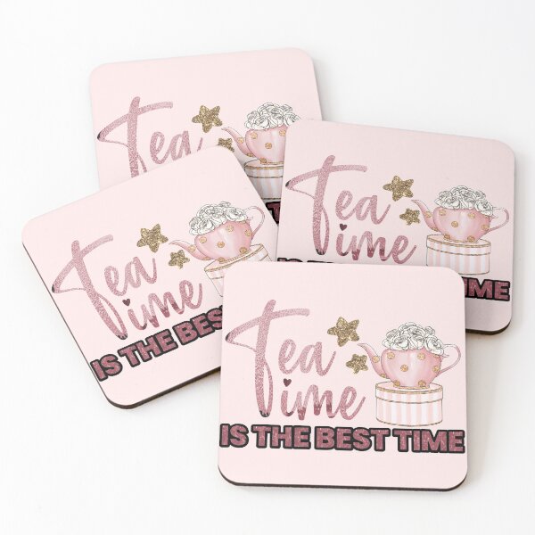 Item preview, Tea time is the best time Sticker  designed and sold by PositiveStudio.