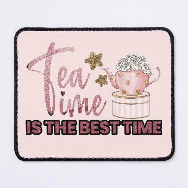 Item preview, Tea time is the best time Sticker  designed and sold by PositiveStudio.