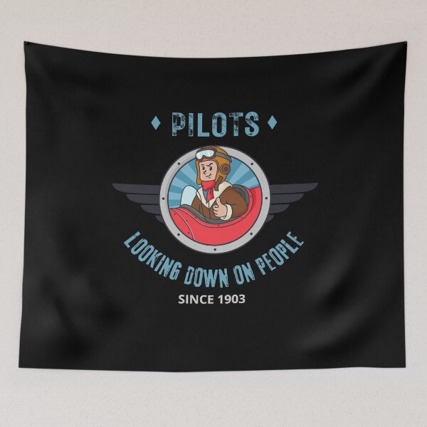 Item preview, Pilots. Looking Down On People Since 1903 Funny | Witty Aviation Design designed and sold by HROC.