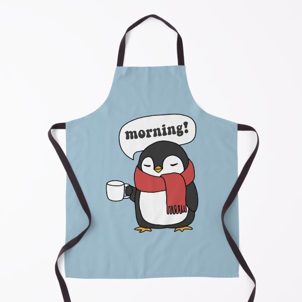 Item preview, Penguin Drinking Coffee designed and sold by Luan Huynh.