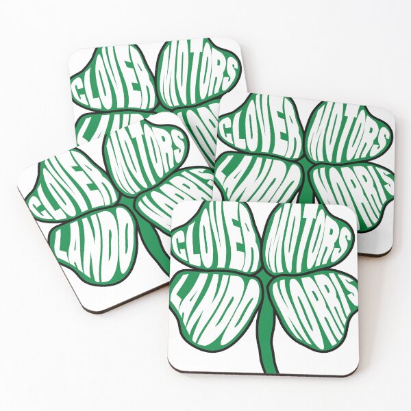Item preview, Quadrant Clover Motors Sticker Lando Norris designed and sold by amyhasnolife.
