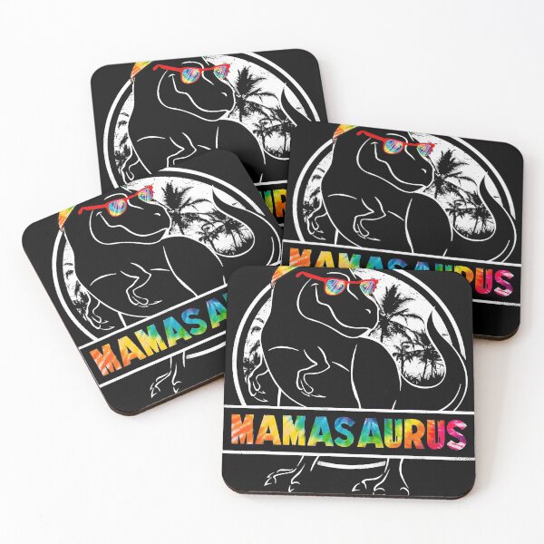 Item preview, Tie Dye Mamasaurus Dinosaur Rex Mama Mommy Mother's Day designed and sold by AaronWeedo.