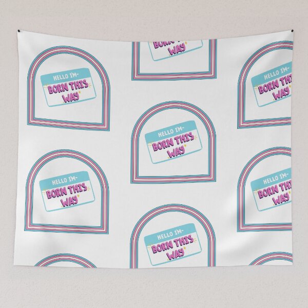 Item preview, Trans Born This Way designed and sold by JadeRiverImages.