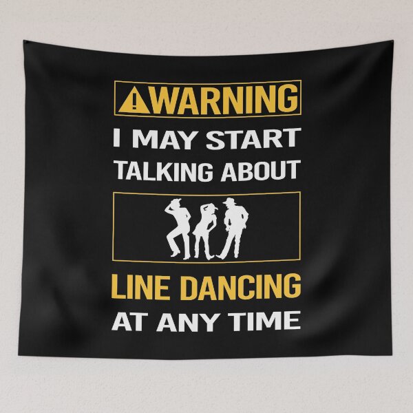 Item preview, Funny Warning Line Dancing Dance Dancer designed and sold by FulviaContreras.